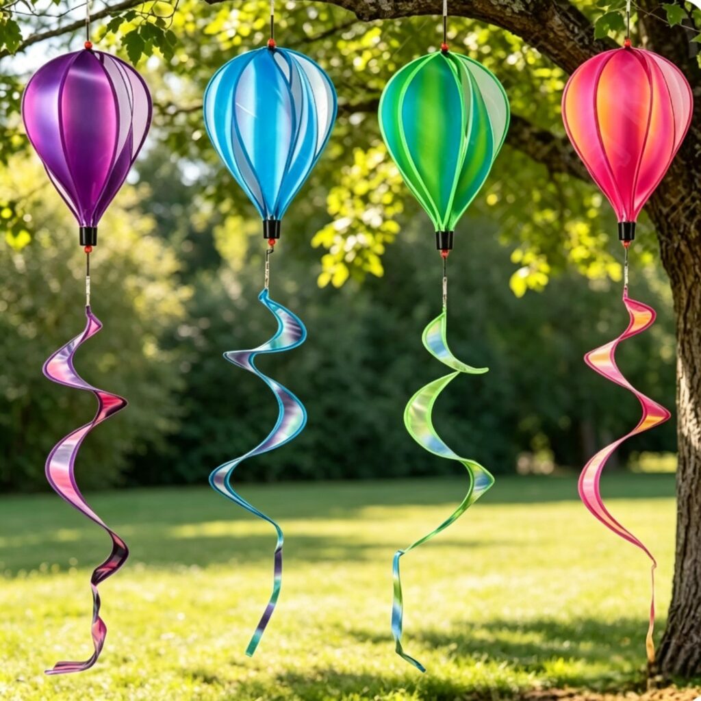PPC Hot Air Balloon Wind Spinner