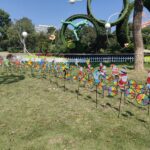 Animal Bicycle Shaped Pinwheel