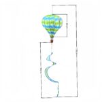 Large Automatic Fabric Hot Air Balloon