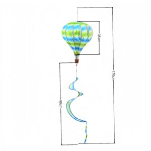 Diameter 35CM Automatic Fabric Hot Air Balloon