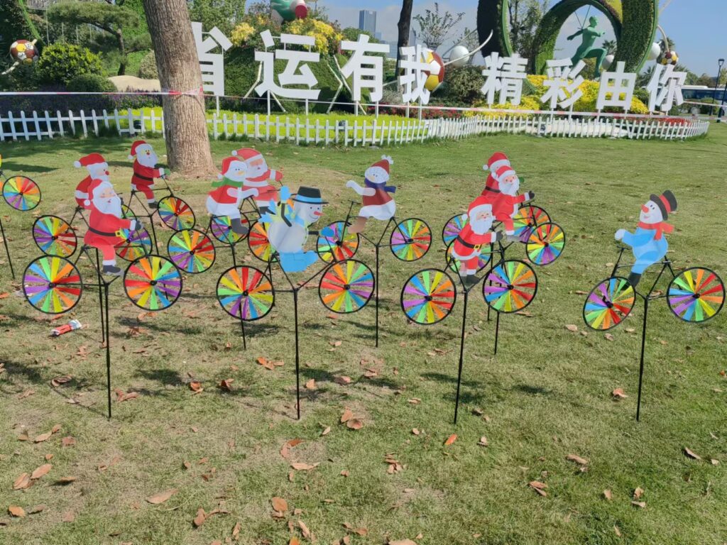 Animal Bicycle Shaped Pinwheel