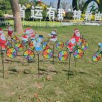 Animal Bicycle Shaped Pinwheel