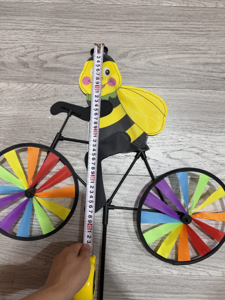 Animal Bicycle Shaped Pinwheel