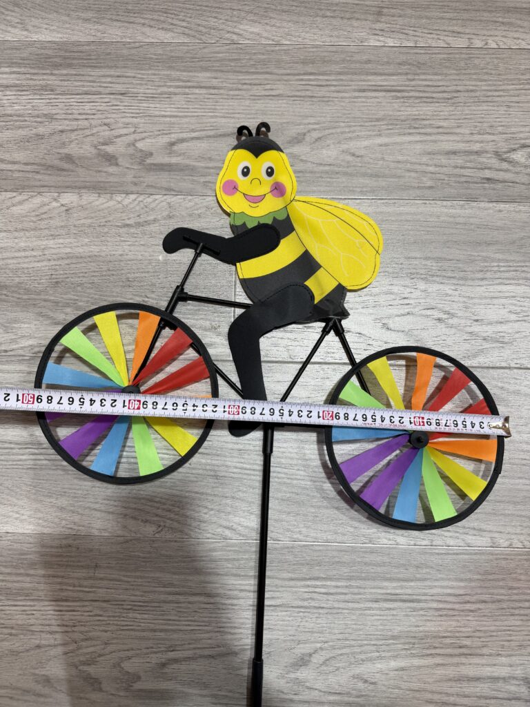 Animal Bicycle Shaped Pinwheel