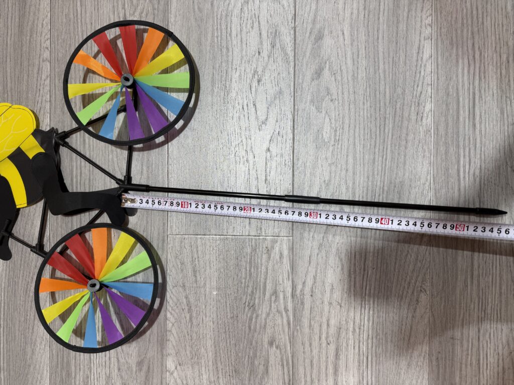 Animal Bicycle Shaped Pinwheel