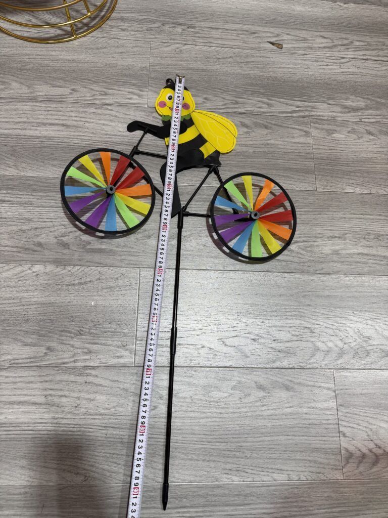 Animal Bicycle Shaped Pinwheel