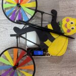 Animal Bicycle Shaped Pinwheel