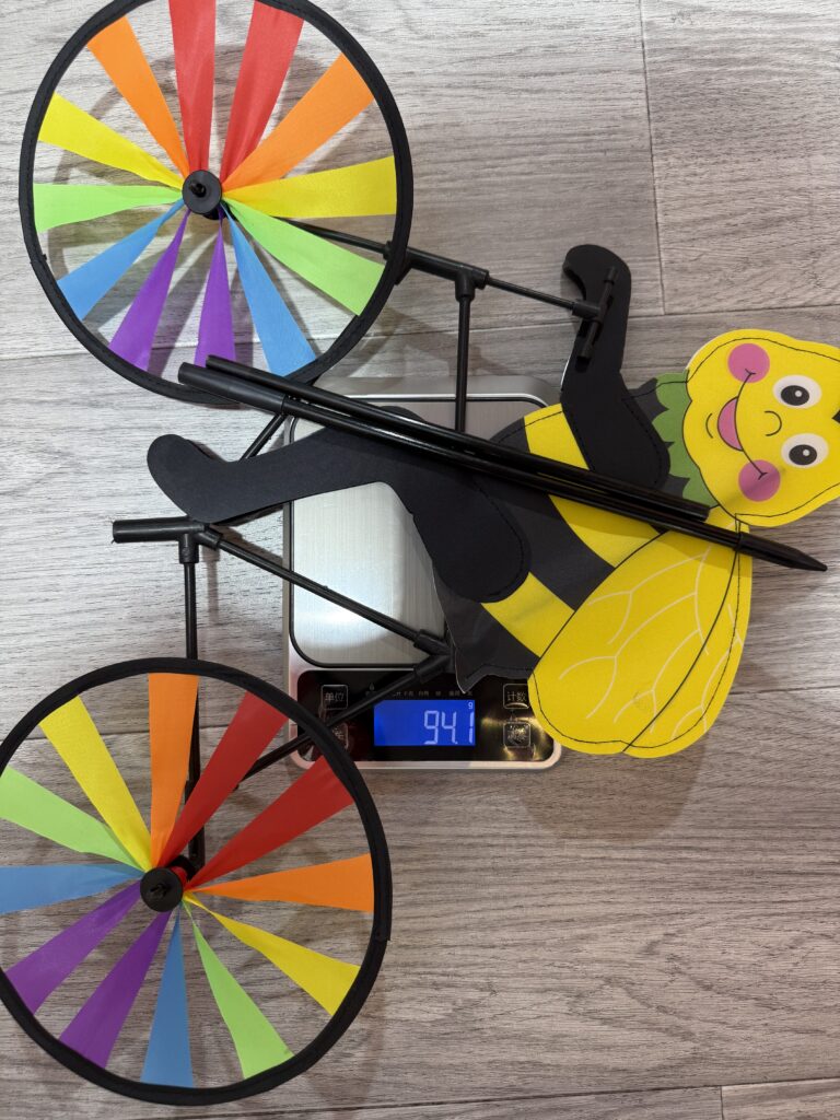 Animal Bicycle Shaped Pinwheel