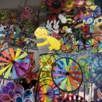 Animal Bicycle Shaped Pinwheel