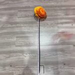 Iron Sunflower Shaped Pinwheel Wind Spinner