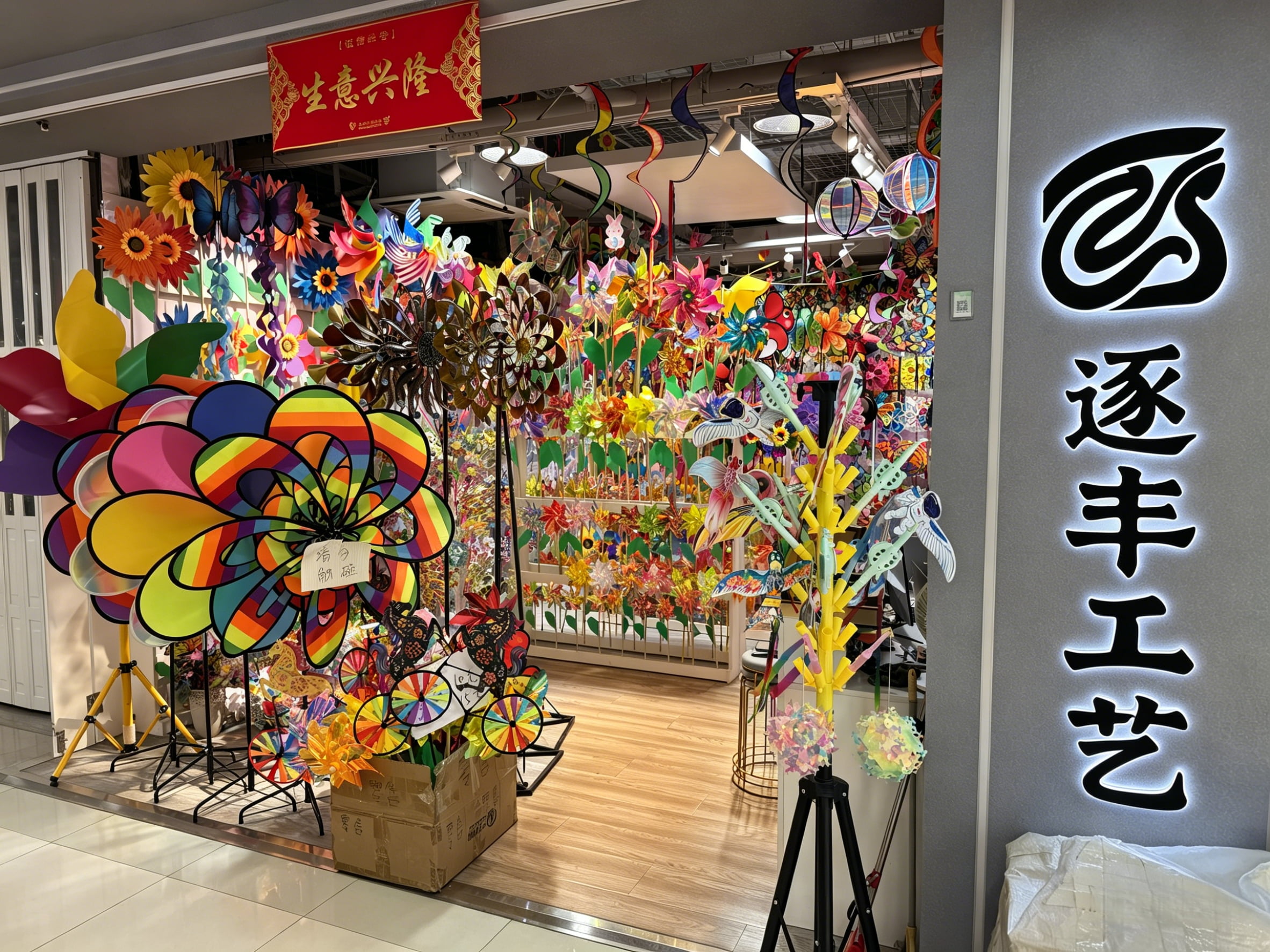 Taizhou Zhufeng Crafts Factory Exterior - Pinwheel Manufacturer