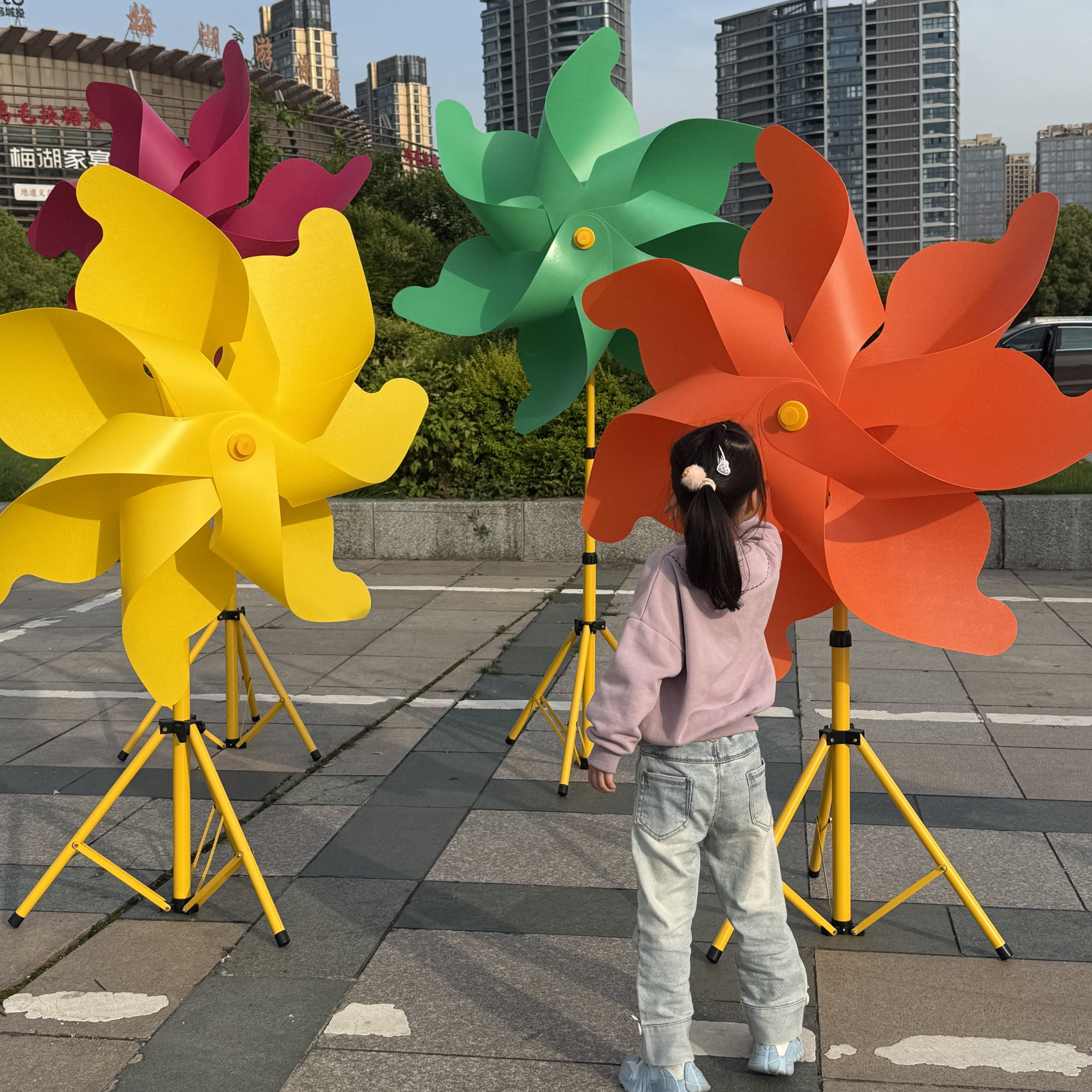 Pinwheels -- colorful toy pinwheels for kids and garden