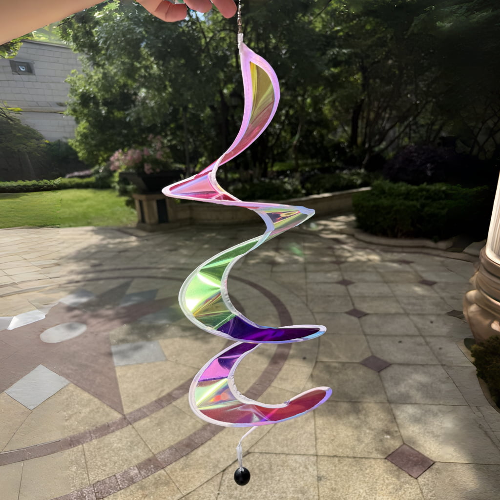 Transparent Film Soft‑Rotating Hanging Ornament