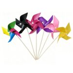 Custom 4‑Point Pinwheel with Fiberglass Stick