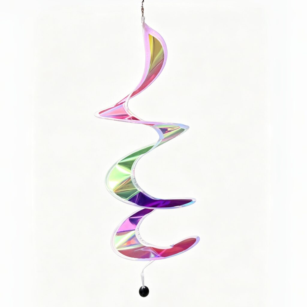 Transparent Film Soft‑Rotating Hanging Ornament