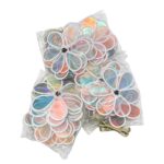 6-Blade Color Film Pinwheel String