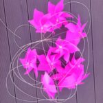 6‑Point Solid‑Color Pinwheel String