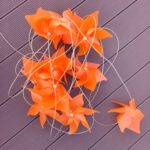 6‑Point Solid‑Color Pinwheel String