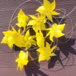 6‑Point Solid‑Color Pinwheel String