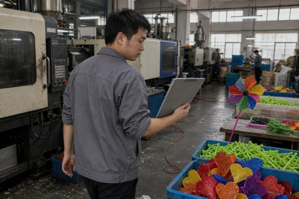 Vetting Pinwheel Manufacturers Checklist for vetting a legitimate pinwheel manufacturer in China (ID#2)