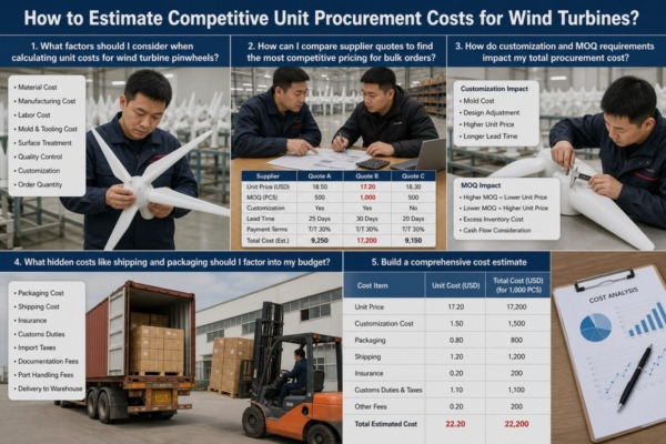 Hidden Shipping Costs Hidden shipping and packaging costs to budget for pinwheel imports (ID#5)