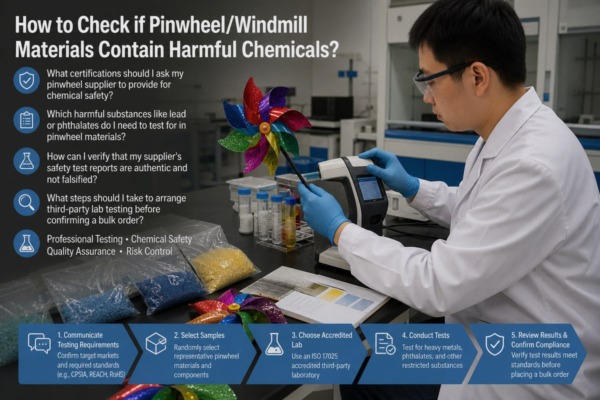 Pinwheel Safety Certifications Certifications to request from pinwheel suppliers for chemical safety compliance (ID#2)