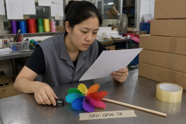 Requesting Bulk Order Test Reports How to request fire retardant test reports before placing a bulk pinwheel order (ID#5)