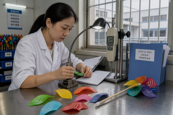 Required certifications proving pinwheel supplier compliance with U.S. export safety standards (ID#2)