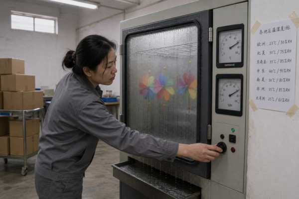 Humidity Testing Guidelines Recommended humidity chamber settings matching temperate, tropical, and coastal climates (ID#2)