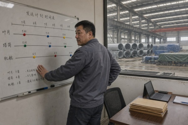 How to Set Up an Early Warning System for Wind Turbine Delivery Delays?