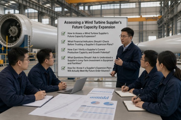 Matching Expansion to Orders Mapping order volumes against supplier expansion timelines to meet future turbine demand (ID#5)