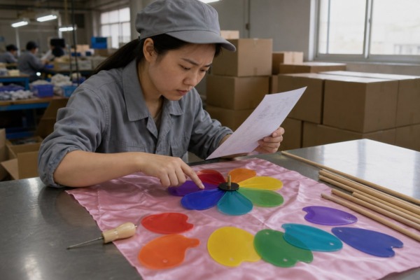 Verify Order Specifications Verifying proforma invoice matches custom pinwheel order specifications and quantities (ID#3)