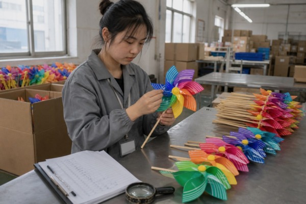 Pinwheel AQL Standards AQL levels chart for pinwheel quality inspection defect classifications (ID#2)