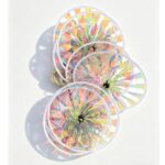 Disc‑Shaped Transparent Film Streamer Garland