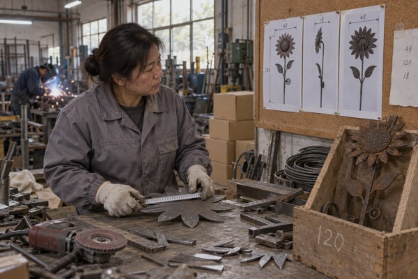 How to Describe Wrought Iron Accessories to Suppliers Without a Design Drawing?