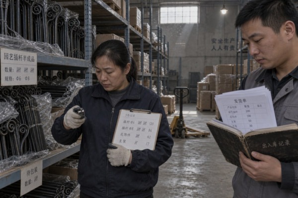 Verifying Factory Output Verifying real monthly output through shipping documents and blank inventory checks (ID#2)