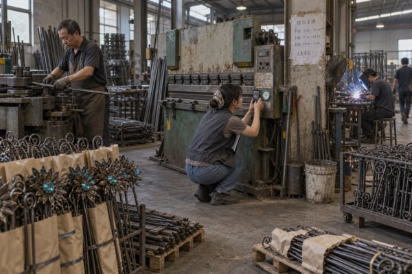 Equipment and Output Verification Remote verification of wrought iron factory equipment list and monthly output capacity (ID#3)
